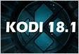 Kodi 18.1 Fixes, Changes, Download Link